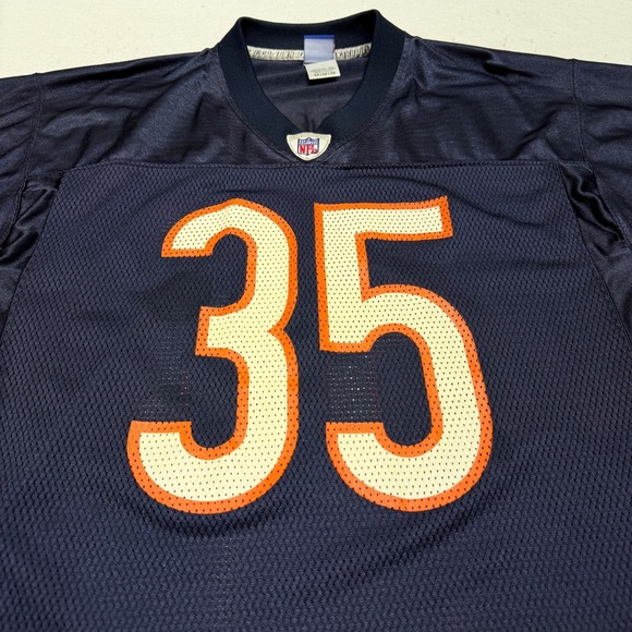 Vintage Reebok Chicago Bears Anthony Thomas #35 NFL Blue Jersey Size Mens Medium - Picture 8 of 16